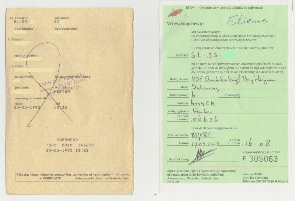 SL-33-**|Niet meer bekend
