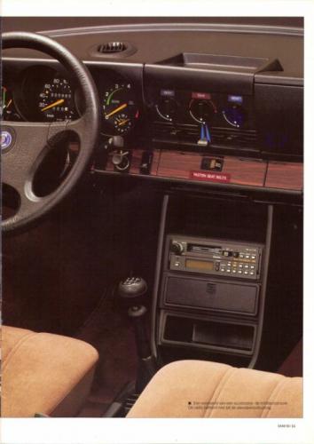 Saab 90 MY85 Brochure NL 11 (1)