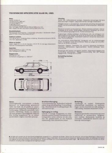 Saab 90 MY85 Brochure NL 23 (1)