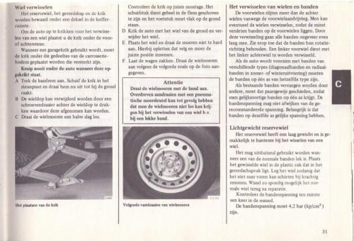 Saab 90 Instructieboekje MY85 NL 34