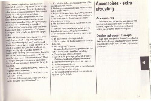 Saab 90 Instructieboekje MY85 NL 38