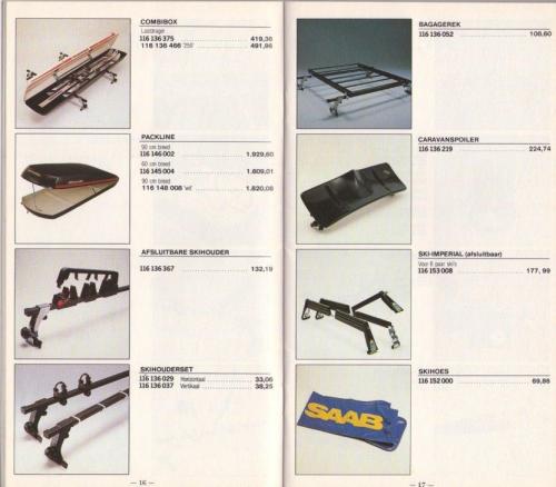 MY85 Prijslijst Accesoires 11