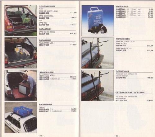 MY85 Prijslijst Accesoires 13