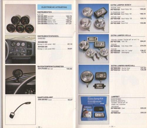 MY85 Prijslijst Accesoires 18