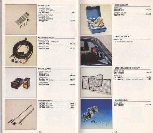 MY85 Prijslijst Accesoires 19