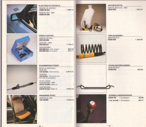 MY85 Prijslijst Accesoires 26