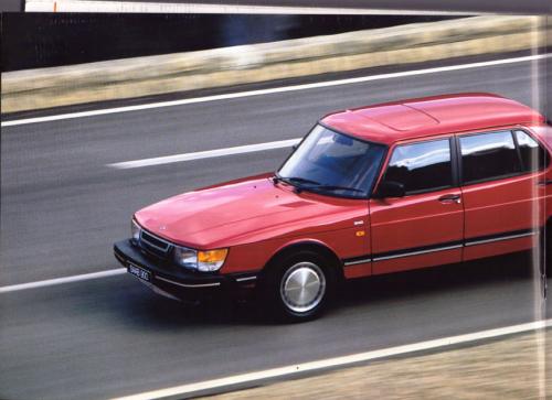 MY86 - Folder Finland Saab 90 900 9000 10