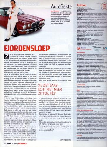 Pers over de Saab 90 - Autoweek nr23, juni 2008