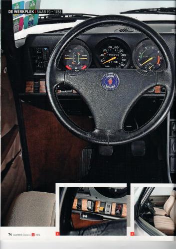 Pers over de Saab 90 - Autoweek Classics 4-2014