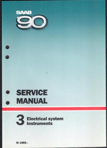 Werkplaatshandboek - 3 - Electrical System Instruments