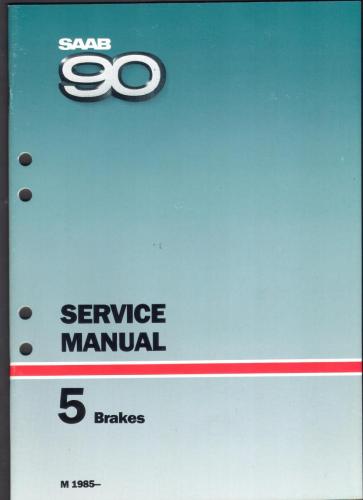 Werkplaatshandboek - 5 - Service Manual - Brakes