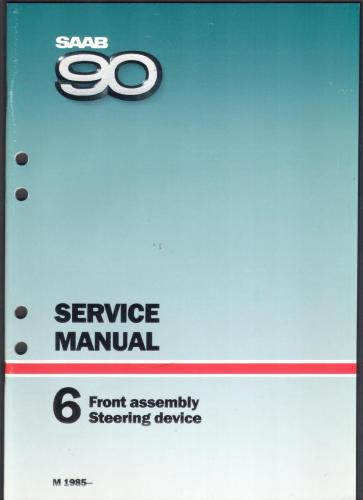 Werkplaatshandboek - 6 - Service Manual - Front Assembly